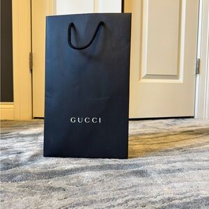 Gucci Dark Blue Shopping Bag